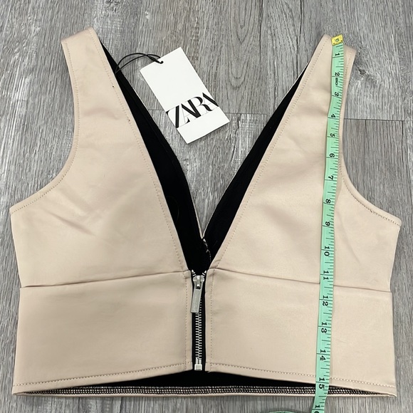 Zara satin crop / bra top - Picture 4 of 4